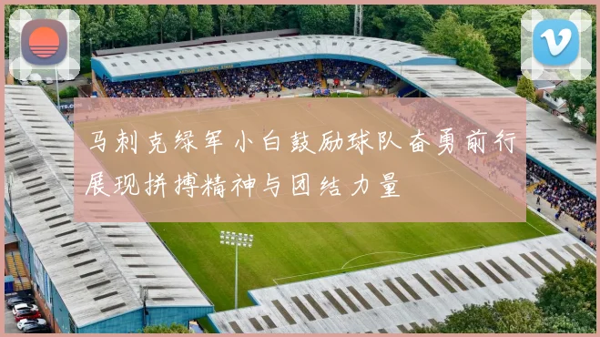 马刺克绿军小白鼓励球队奋勇前行展现拼搏精神与团结力量